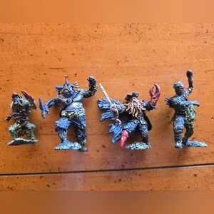Vintage 2000 Zizzle Pirates Of The Caribbean Figures- Set Of 4